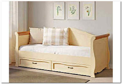 Кровать-диван 90х200 Лебо (массив) 