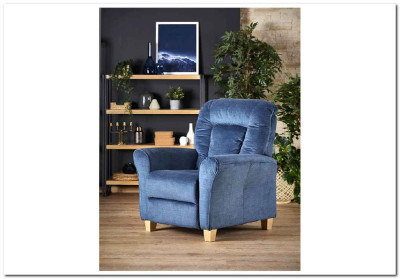 Кресло раскладное BARD  Halmar (темно-синий)