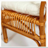 Комплект " NEW BOGOTA " ( диван + 2 кресла + стол со стеклом ) honey (мед)