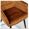 Кресло BEATA (mod. 8266) коричневый (G-062-61)/черный