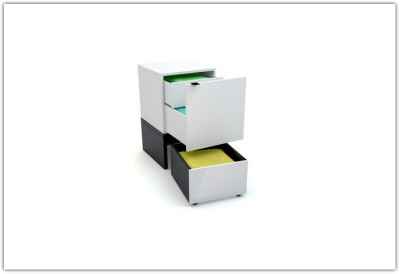 Шкафчик кубик с ящиками Young Users by VOX белый