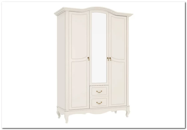 Шкаф трехдверный 2 ящика Авиньон из массива бука