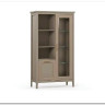 Шкаф-витрина Classic глиняный серый REG1W1D BRW