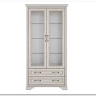 Шкаф-витрина Stylius (Стилиус) B169-REG2W2S BRW