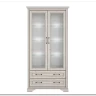 Шкаф-витрина Stylius (Стилиус) B169-REG2W2S BRW