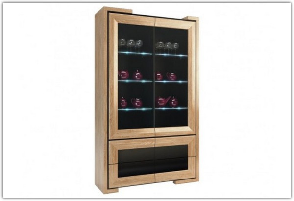 Витрина высокая 2DS4SZ CORINO Mebin