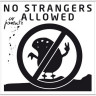 Накладка 527X525 YU NO STRANGERS белый