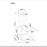 Стул кухонный Signal Axo Bluvel14 (темно-серый)
