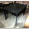 Стол CORNER 120 MATT BLACK MARBLE SOLID CERAMIC / BLACK, DISAUR