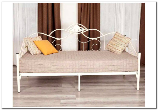 Купить Кровать Federica (mod. AT-881) 90*200 см (Day bed), Белый (butter white) с доставкой по России по цене производителя можно в магазине Другая мебель в Алексеевке