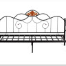 Купить Кровать Federica (mod. AT-881) 90*200 см (Day bed), красный дуб/черный с доставкой по России по цене производителя можно в магазине Другая мебель в Алексеевке