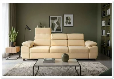 Диван трехместный Слим касатка Soft Time