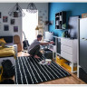 Кровать с поднимаемым стеллажом 90х200 Nest VOX