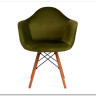 Кресло Secret De Maison CINDY SOFT (EAMES) (mod. 101) зеленый (HLR 54)/натуральный 