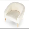 Кресло Halmar GRIFON 2 (кремовый/натуральный)