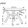 Стол обеденный Halmar RUPERT 120 (орех/орех)