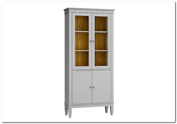 Шкаф для посуды Ольса-С 220 из массива сосны