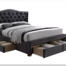 Кровать ASPEN II VELVET BLUVEL 14 160/200 Signal