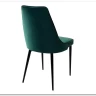 Стул NEPAL-P ЗЕЛЕНЫЙ 19 велюр/ черный каркас 