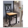 Стул Форест серый 7012/бейц-масло