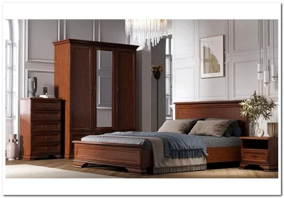Мебель для спальни Кентаки каштан БРВ 