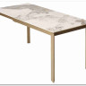 Стол CORNER 120 GLOSS LUXURY PANDORA SOLID CERAMIC / TAUPE, DISAUR