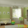 Кровать В-КД-043 70х160 с бортиком Тимберс Кидс (массив сосны)