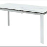 Стол CORNER 120 GLOSS GOLDEN JADE SOLID CERAMIC / WHITE, DISAUR