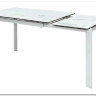 Стол CORNER 120 GLOSS GOLDEN JADE SOLID CERAMIC / WHITE, DISAUR