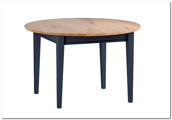 Стол обеденный раскладной Форест Графит D110/145 (массив) 