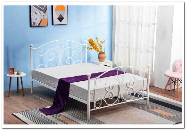 Купить Кровать Halmar PANAMA 120 (белый) с доставкой по России по цене производителя можно в магазине Другая мебель в Алексеевке