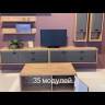 Стол письменный Грейс BIU2S BRW