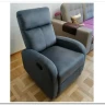 Кресло Signal OLIMP VELVET BLUVEL 14 раскладное (серый)