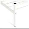 Купить Кровать Iris (mod.9311) дерево гевея/металл, 160*200 см (Queen bed), Белый (White) с доставкой по России по цене производителя можно в магазине Другая мебель в Алексеевке