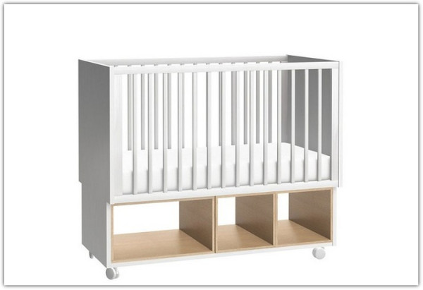 Купить Детская кроватка 60X120 4You by VOX BV белый/дуб с доставкой по России по цене производителя можно в магазине Другая мебель в Алексеевке