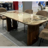 Стол BARK 180 цвет CA035, керамика / Орех, ®DISAUR