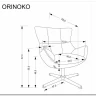 Кресло Halmar ORINOKO (бежевый)