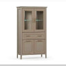 Шкаф-витрина Classic глиняный серый REG2W2D1S/170 BRW