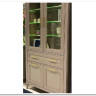 Шкаф-витрина Classic глиняный серый REG2W2D1S/170 BRW