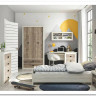 Витрина Koen REG1W2S ясень снежный BRW