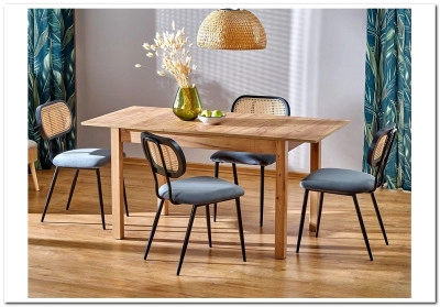 Стол обеденный Halmar MAURYCY (дуб крафт)