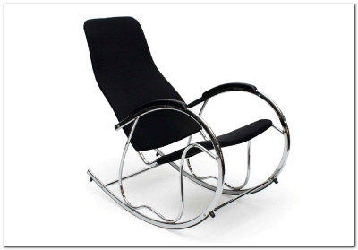 Кресло-качалка Halmar BEN 2 (черный)